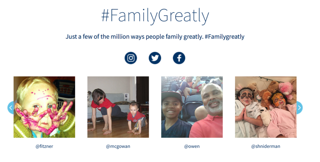 Kraft #FamilyGreatly Social Feed Image