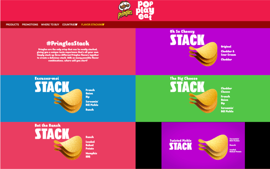 Pringles Flavor Stack Guide 