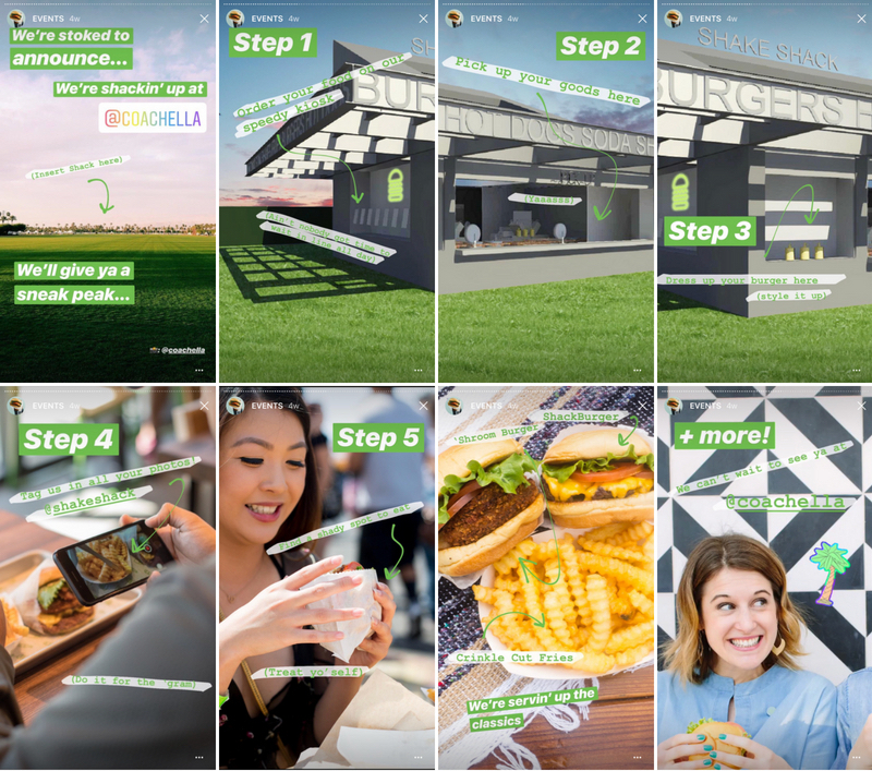 Shake Shack Collage