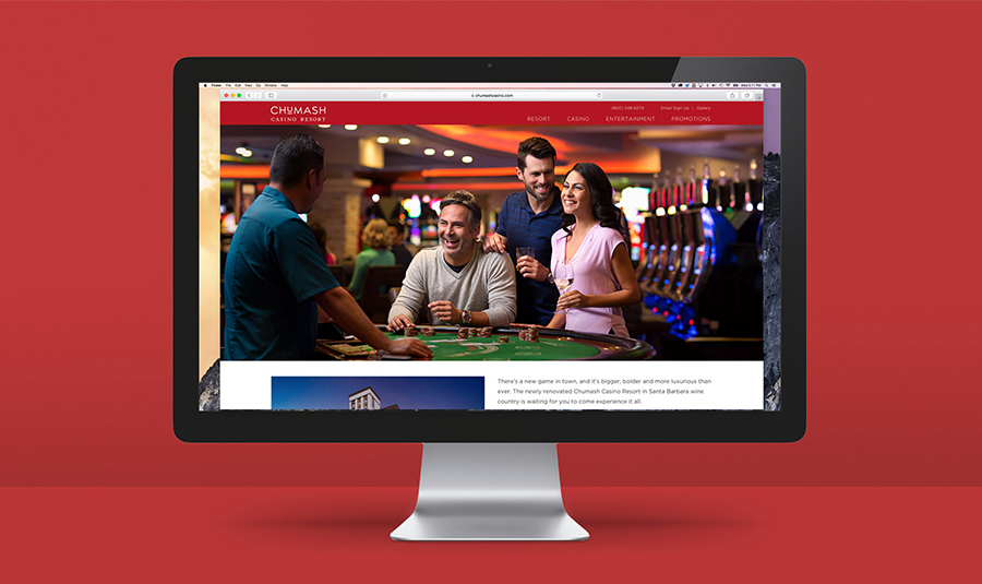 Chumash Casino Website Design EvansHardy+Young