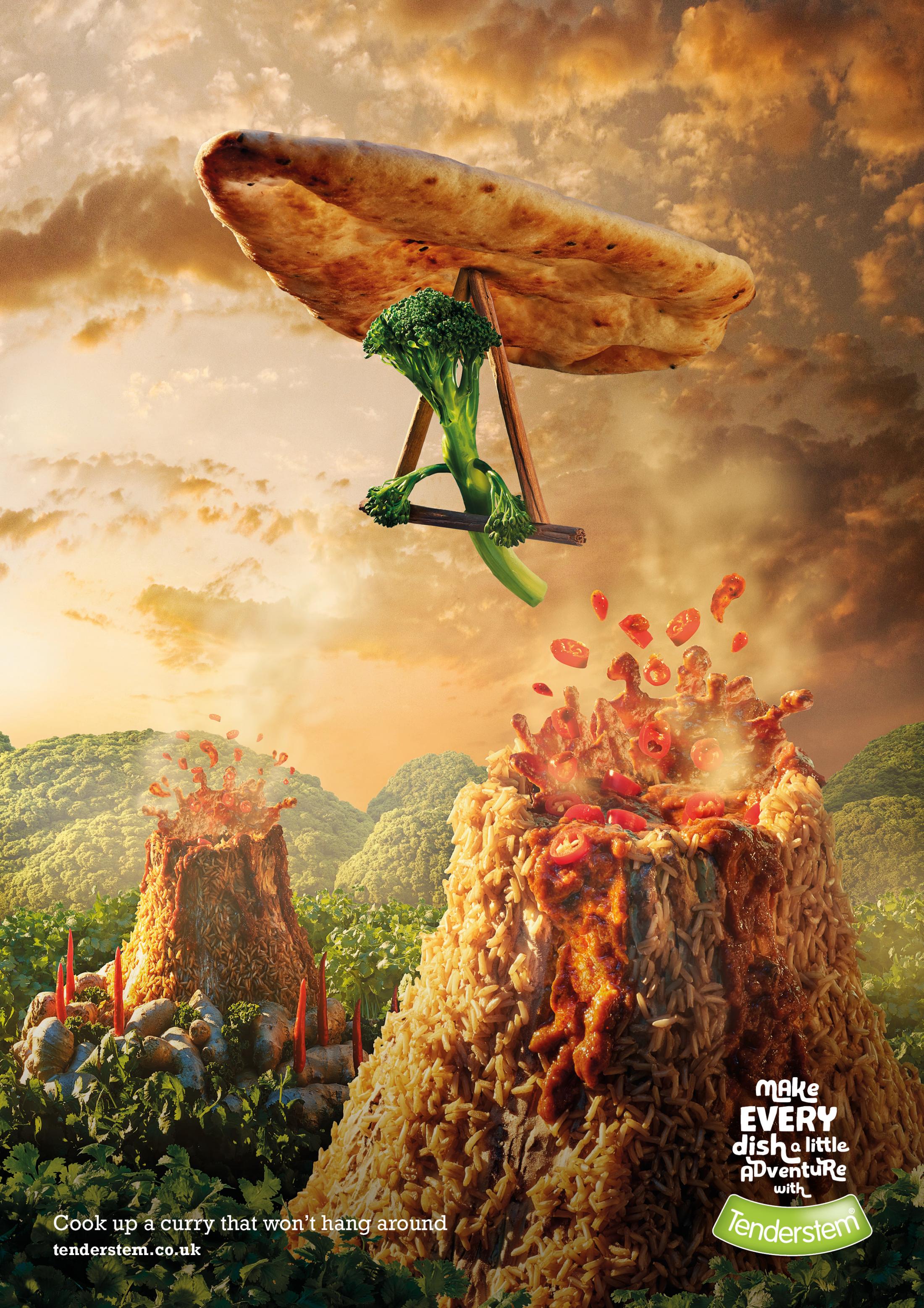 Tenderstem Hang Gliding EvansHardy+Young Food Marketing Advertising