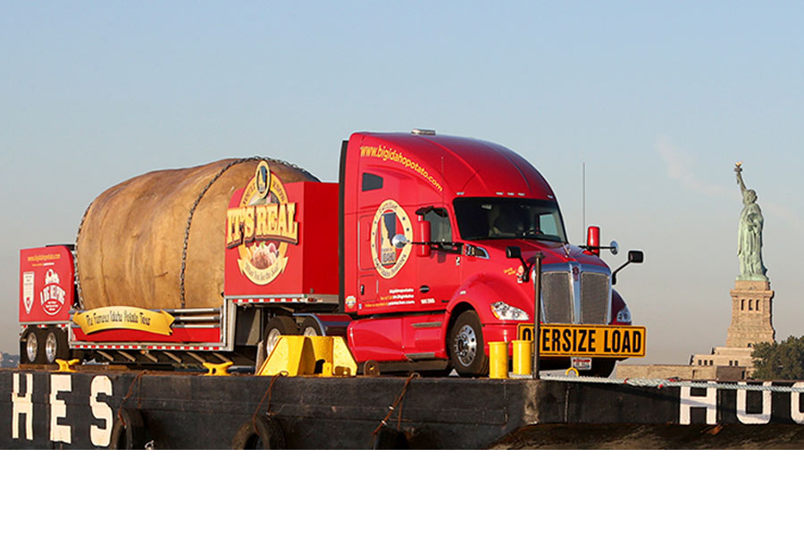 Idaho Potato Truck Barge New York City EvansHardy+Young