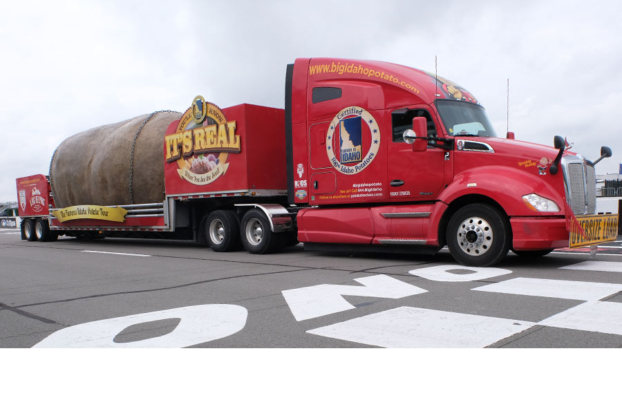 Idaho Potato Truck Race Track Public Relations EvansHardy+Young