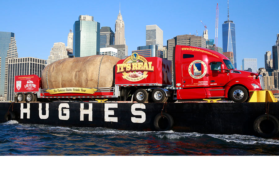 Idaho Potato Truck Food Marketing New York Public Relations EvansHardy+Young