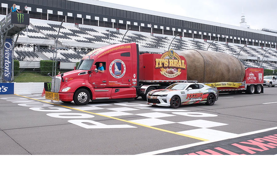 Idaho Potato Truck Racing Food Marketing EvansHardy+Young