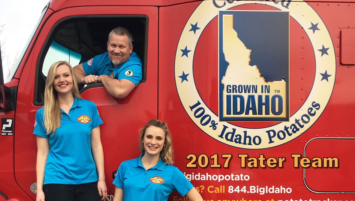Idaho Potato Truck and Crew