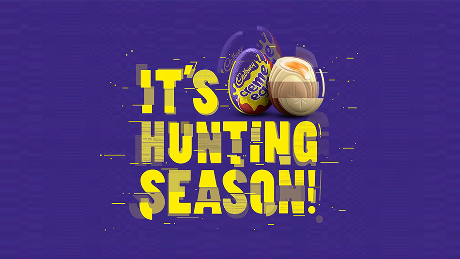 Cadbury Egg Hunt Food Advertising