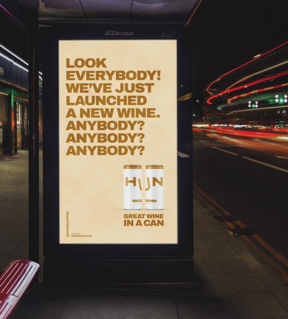 Food Advertising During Coronavirus Hun Wines