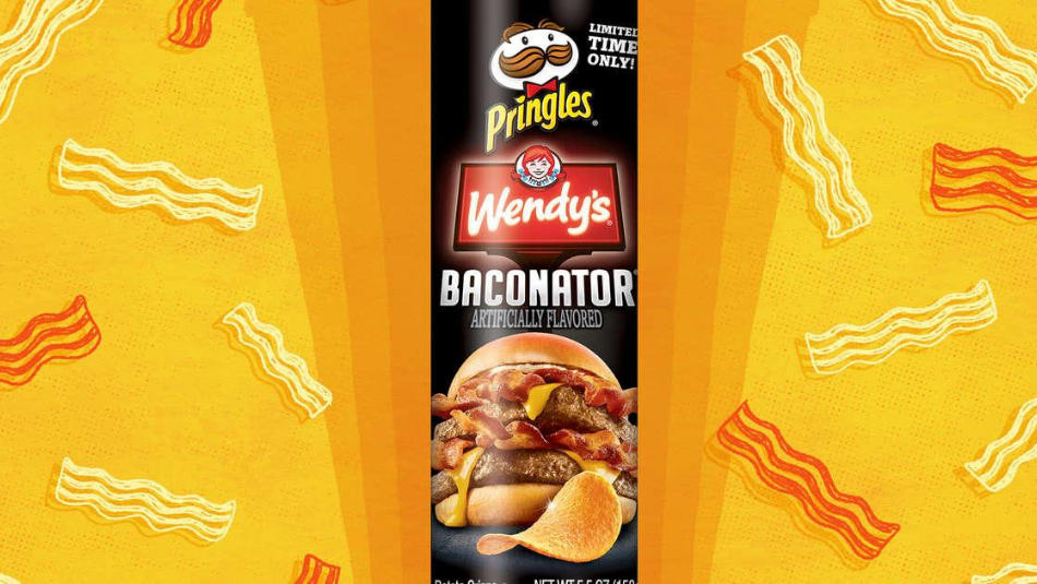 Wendy's and Pringles Baconator Food Collaborations