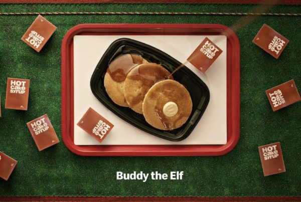 Buddy The Elf Breakfast Order Holiday Ad EvansHardyYoung