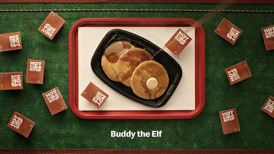 Buddy The Elf Breakfast Order Holiday Ad EvansHardyYoung