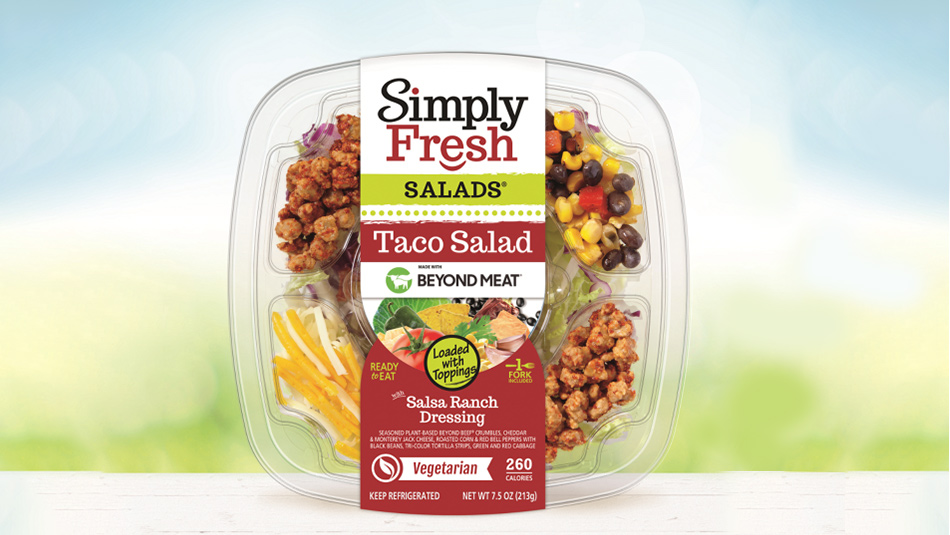 Beyond Meat Simply Fresh Salads